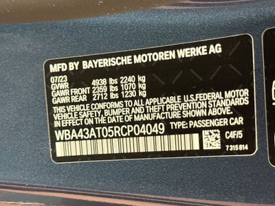 2024 BMW 430i xDrive 430i xDrive