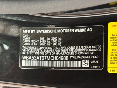 2021 BMW 440i M440i