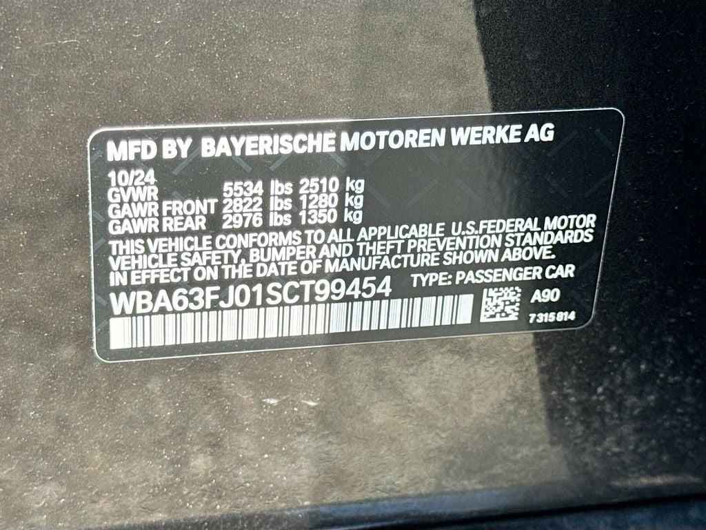 2025 BMW 540i 540i xDrive