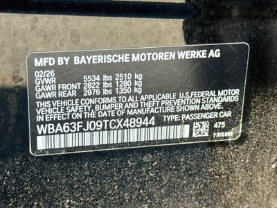 2026 BMW 540i 540i xDrive