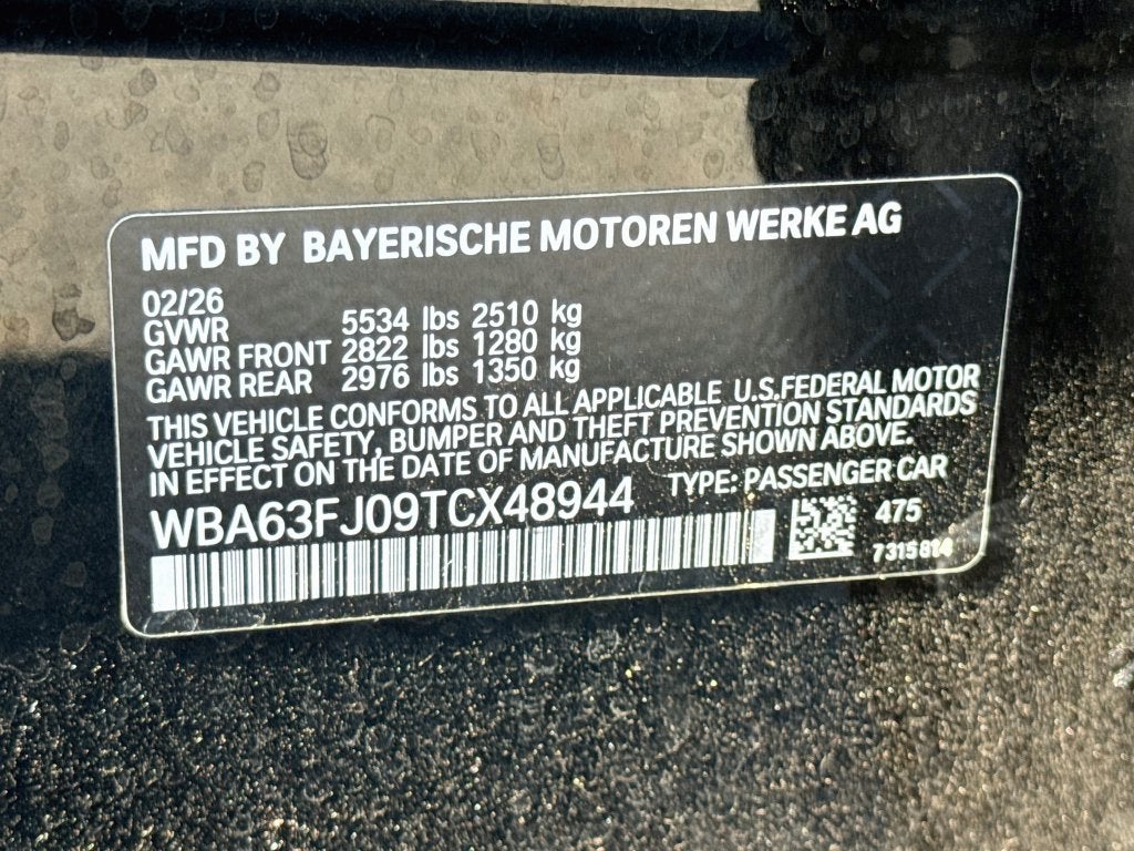 2026 BMW 540i 540i xDrive
