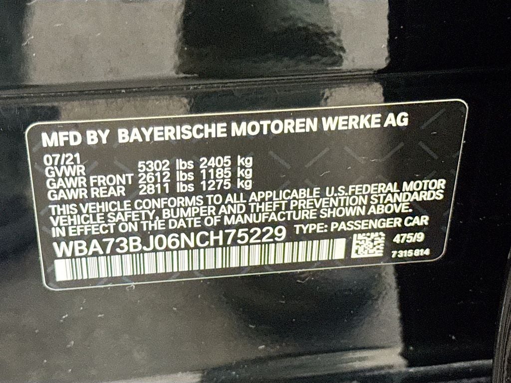 2022 BMW 540i 540i xDrive