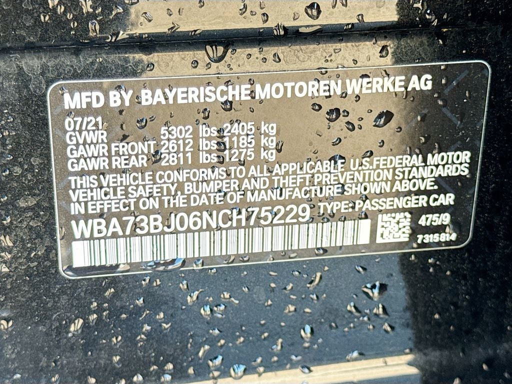 2022 BMW 5 Series 540i xDrive