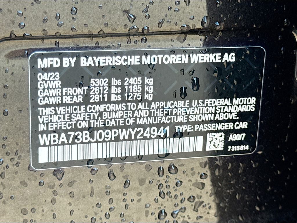 2023 BMW 5 Series 540i xDrive