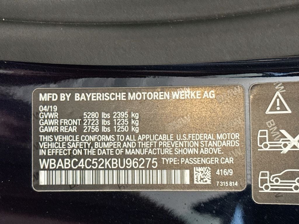 2019 BMW 850i M850i xDrive