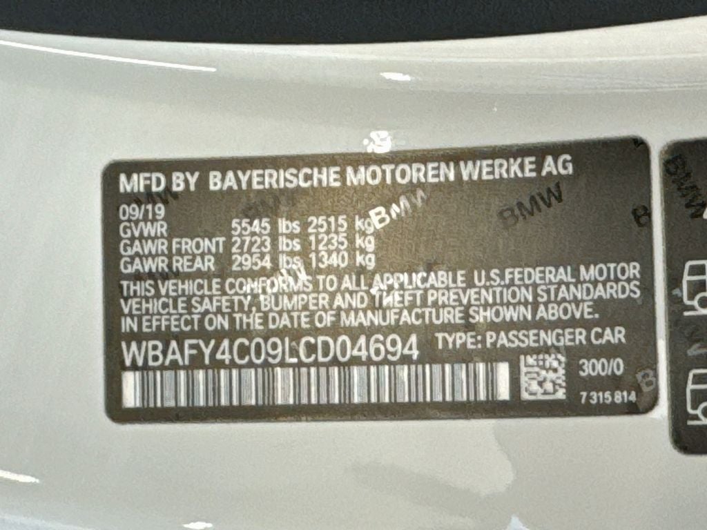 2020 BMW 850i M850i xDrive