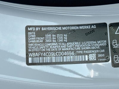 2020 BMW 8 Series M850i xDrive