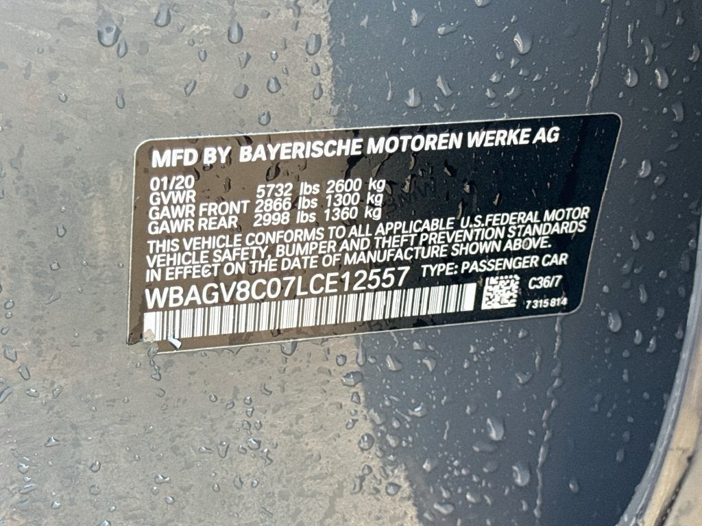 2020 BMW 8 Series M850i xDrive Gran Coupe