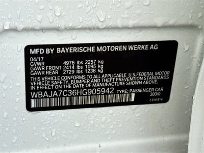 2017 BMW 5 Series 530i xDrive