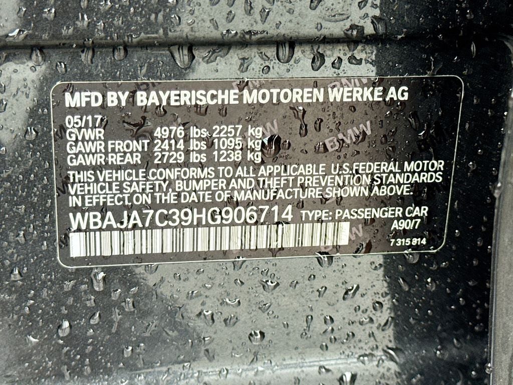 2017 BMW 5 Series 530i xDrive