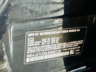 2020 BMW 5 Series M550i xDrive