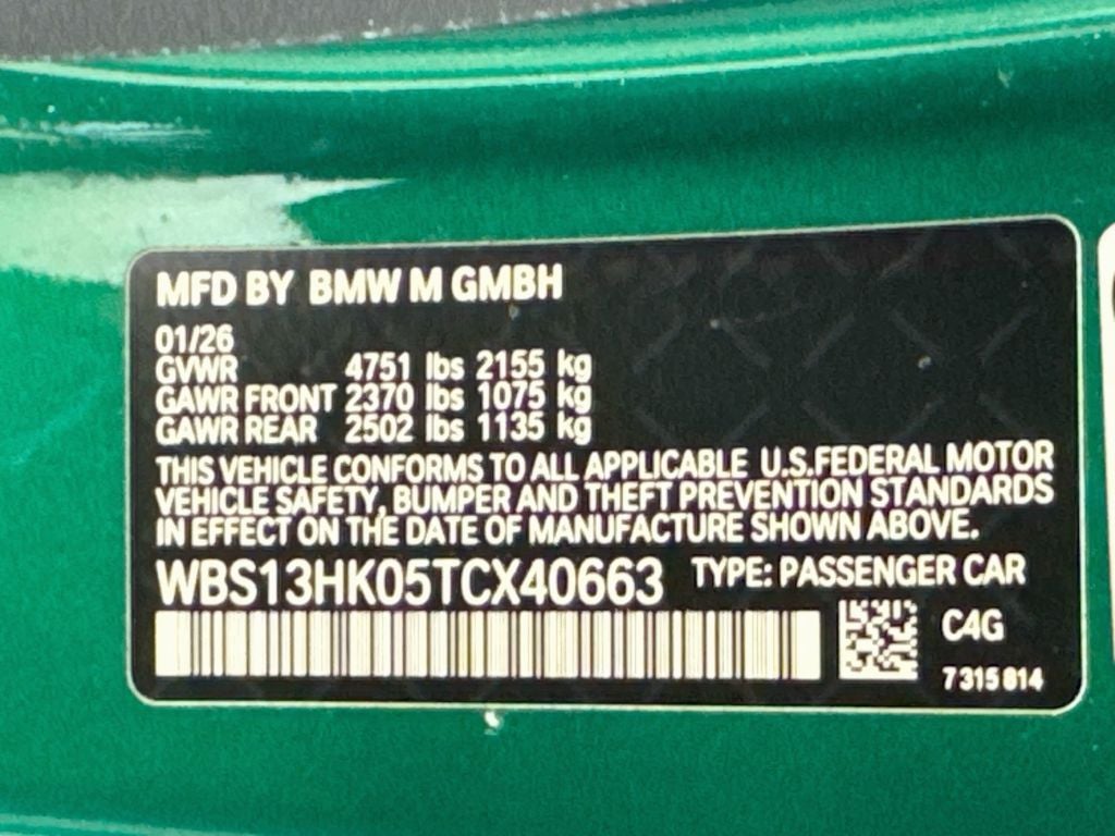 2026 BMW M4 Base