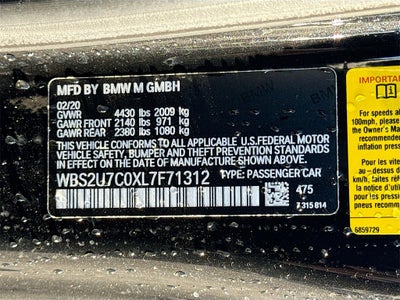 2020 BMW M2 Competition