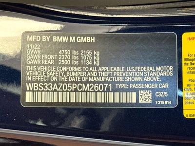 2023 BMW M4 Competition