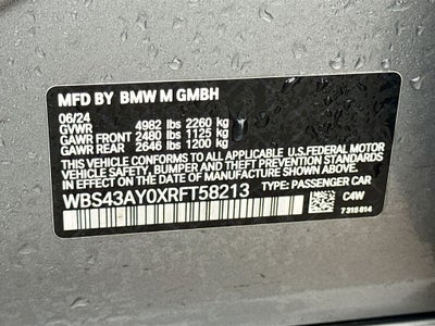 2024 BMW M3 Competition