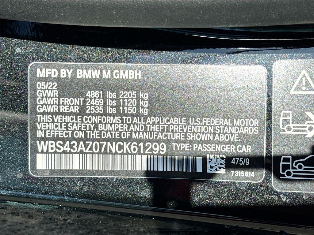 2022 BMW M4 Competition