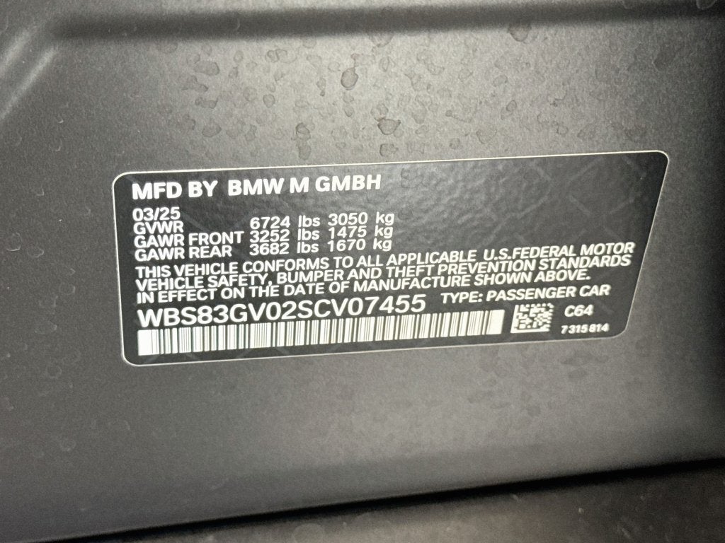 2025 BMW M5 Base