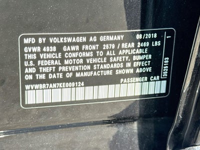 2019 Volkswagen Arteon 2.0T SE 4Motion