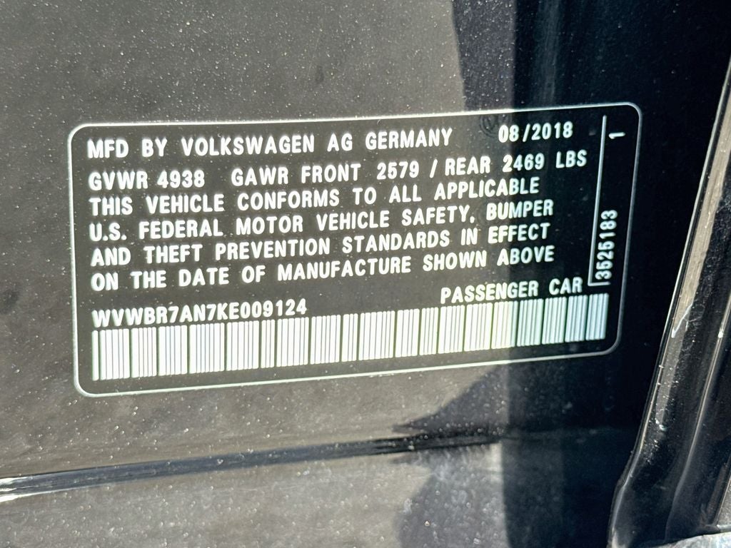 2019 Volkswagen Arteon 2.0T SE 4Motion