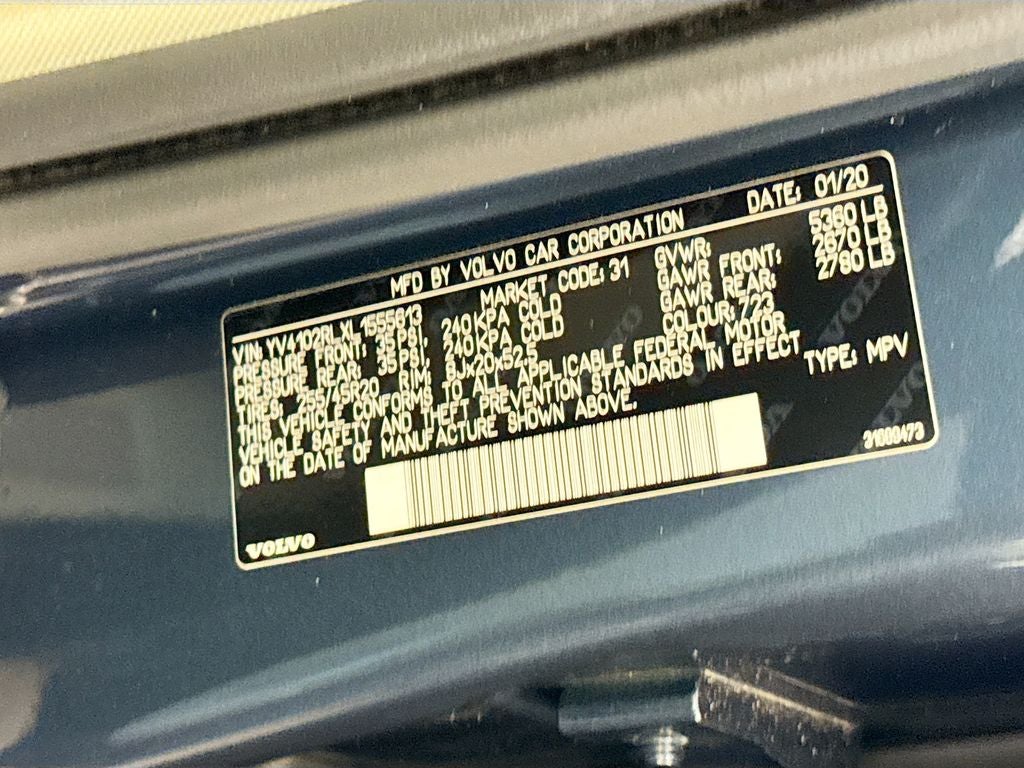 2020 Volvo XC60 T5 Inscription