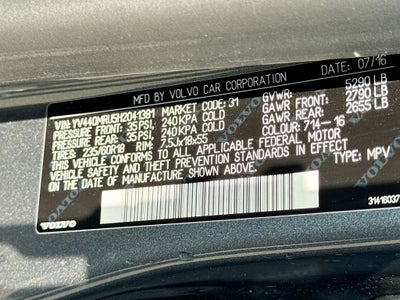 2017 Volvo XC60 T5 Inscription