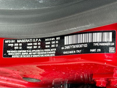 2022 Maserati Ghibli Modena Q4