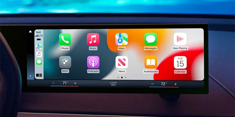 2023 BMW iX Digital Screen