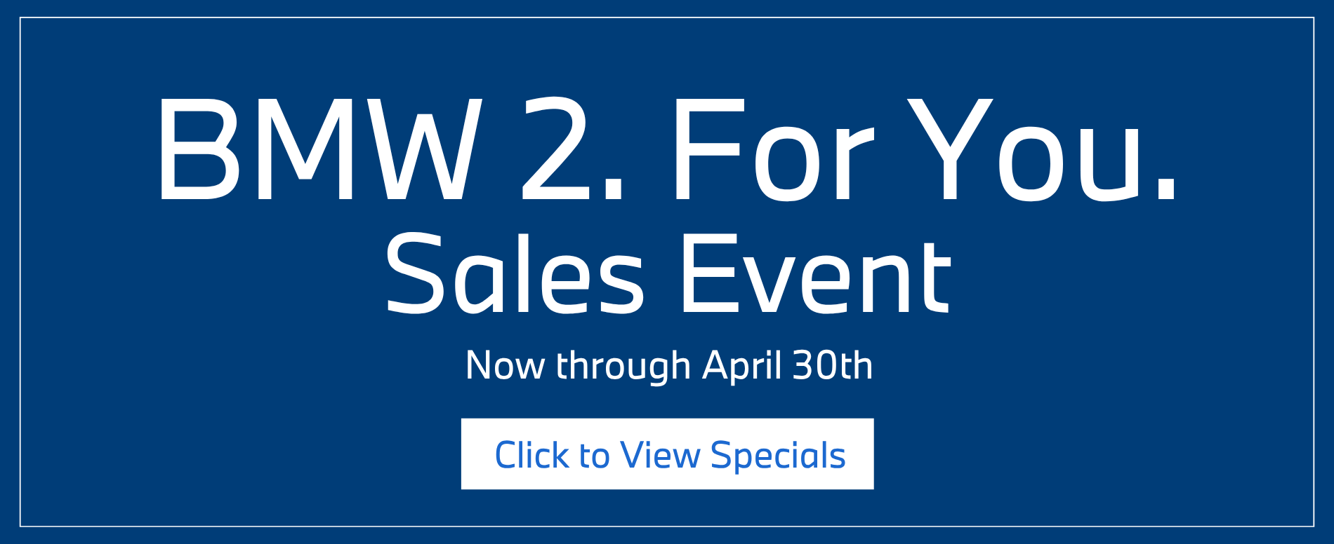 BMW 2 Series Special